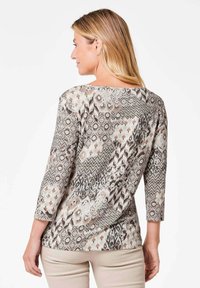 GOLDNER Langarmshirt - beige