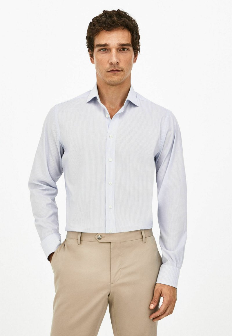 Hackett London POPLIN Formal shirt sky blue/light blue Zalando.de