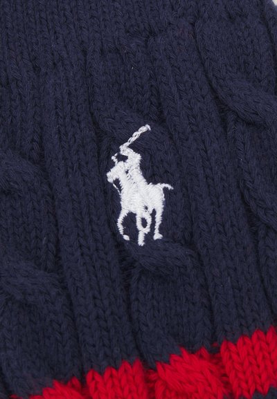 Polo Ralph Lauren CABLE STRIPE CREW - Sukat - navy