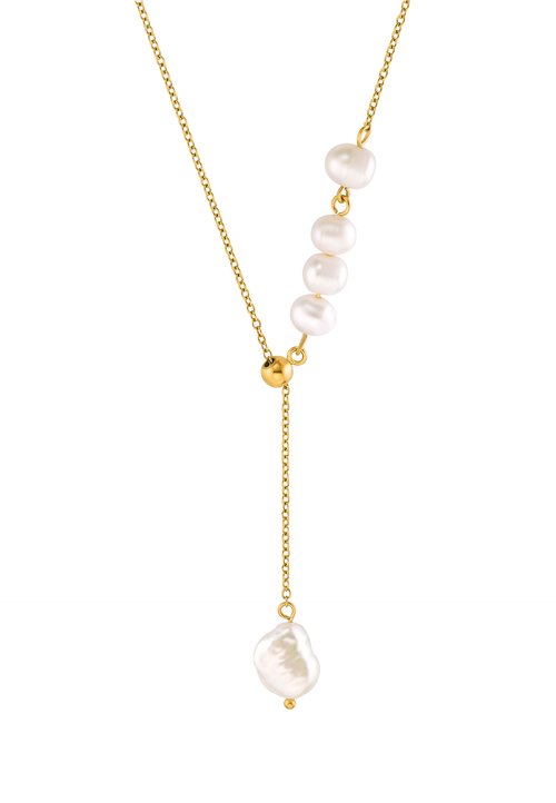 COOLSTEELANDBEYOND Minimalistische gouden choker halsketting voor dames