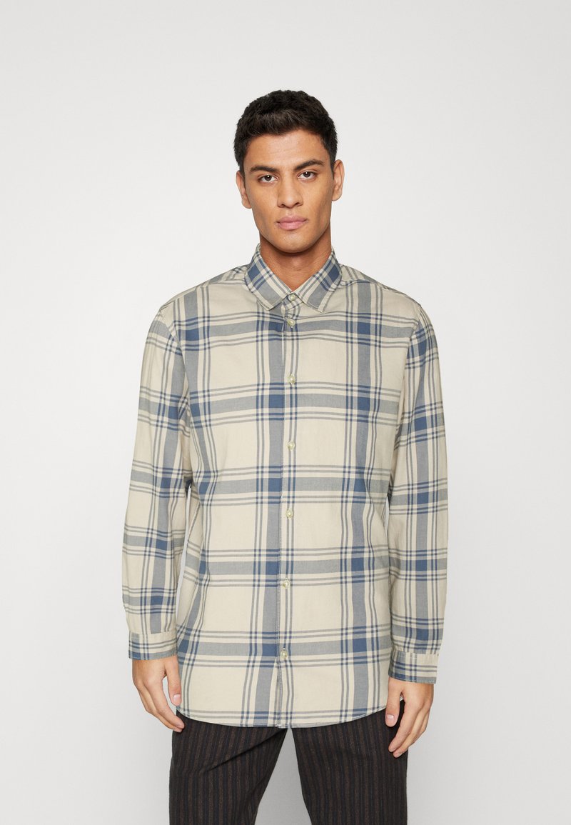 Jack & Jones JORJOSHUA CHECK Chemise moonbeam/écru ZALANDO.FR