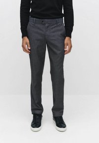 JACK MELANGE - Chino - dark grey mel