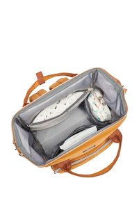 Mimmti DIAPERBAG BACKPACK MIMMTI | BABY BAG | NURSING BAG - Tasker - cognac