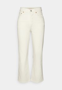 RIBCAGE CROP BOOT - Calças de ganga bootcut - natural order