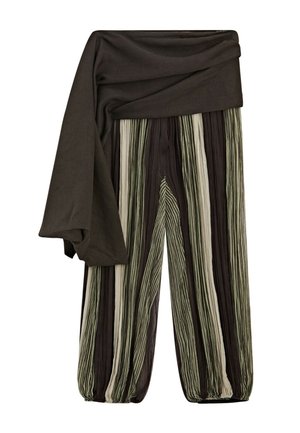Massimo Dutti, STRAIGHT FIT 05051852 - Bukser - khaki