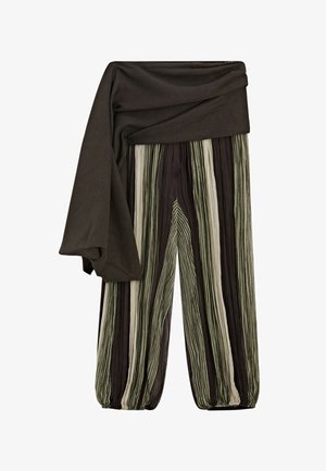 Massimo Dutti, STRAIGHT FIT 05051852 - Bukser - khaki