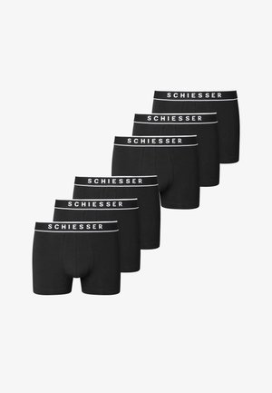 Schiesser 6-PACK - Trunks - schwarz