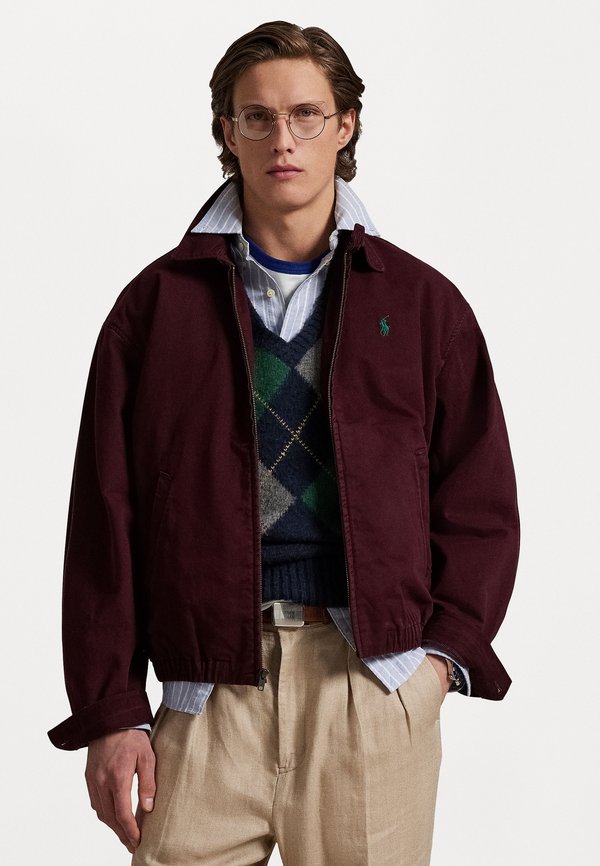 WINDBREAKER - Summer jacket - harvard wine