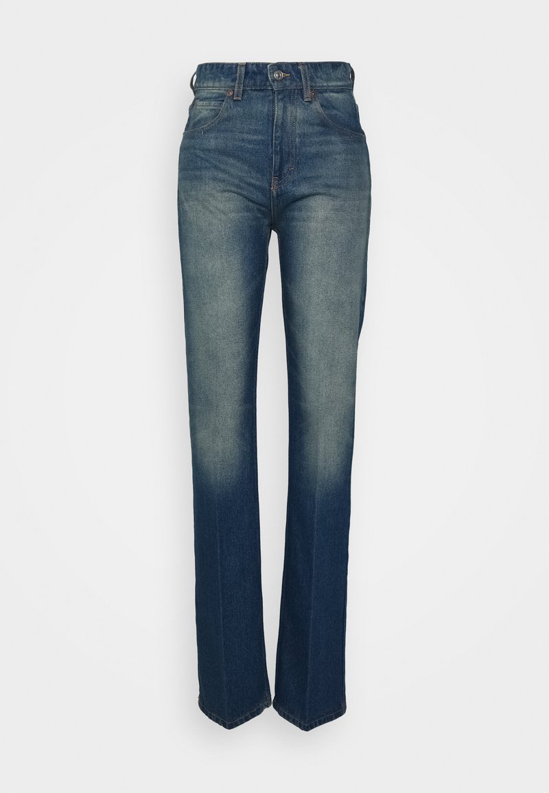Victoria Beckham Straight leg jeans blauw denim/bluedenim Victoria Beckham Straight leg jeans blauw denim/bluedenim