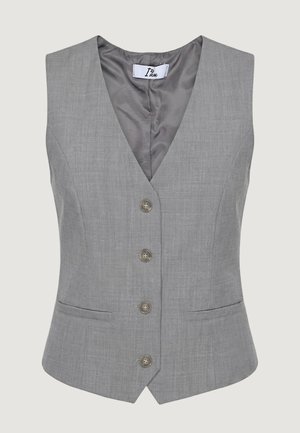 I AM, GILET BOTTONI 95105 - Chaleco - grey
