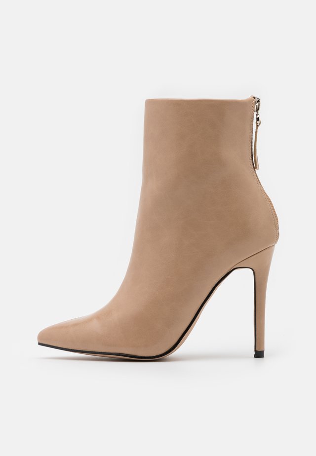 Heeled Ankle Boots beige Women's Shoe Boots ZALANDO