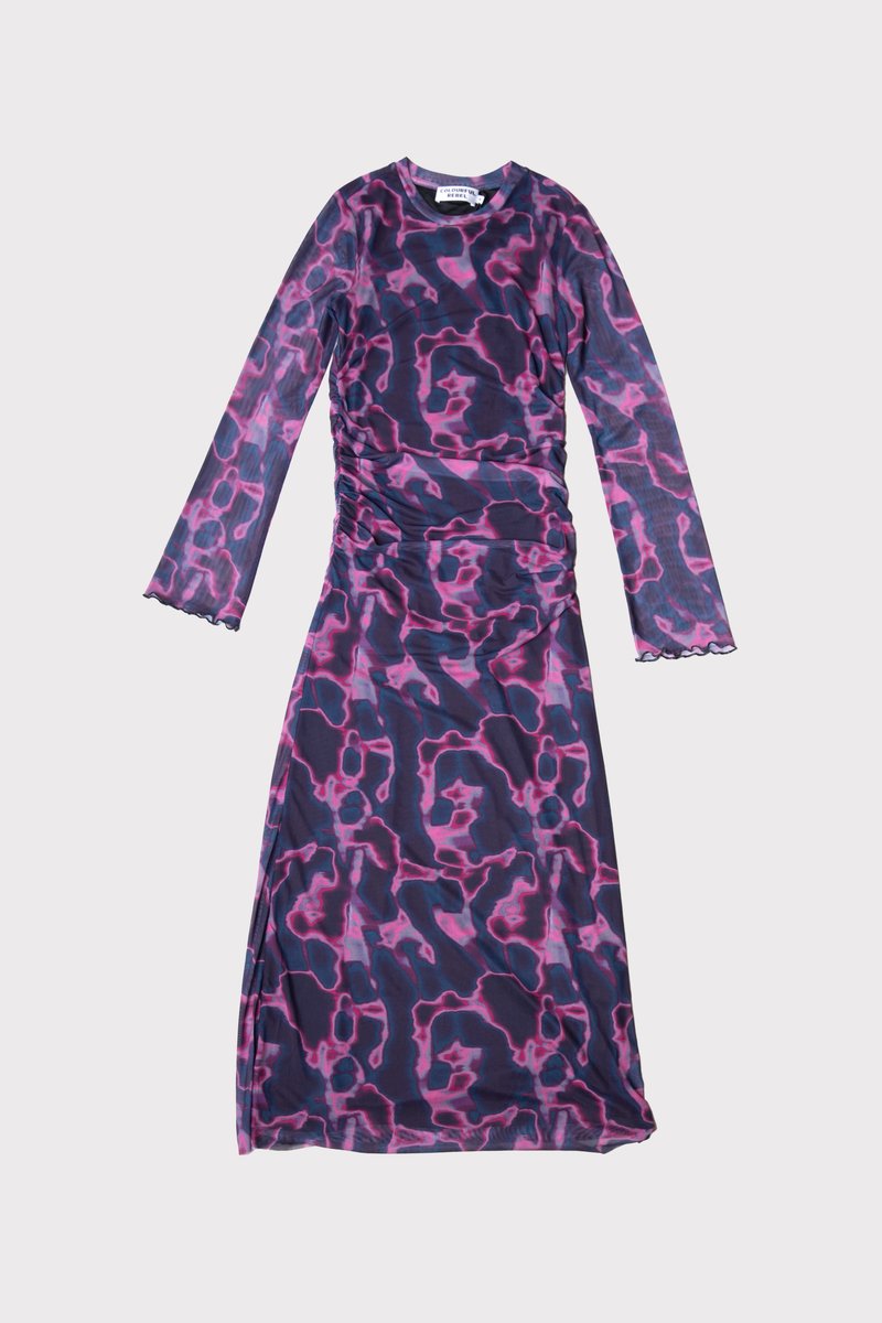 Colourful Rebel Maxi-jurk meerkleurig