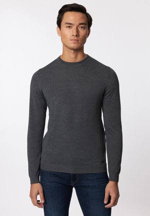 Strickpullover - silver
