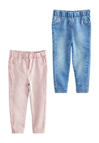 Next - 1-PACK JEGGINGS (3MTHS-7YRS) - Traperice uskog kroja - pink blue Minijatura 1