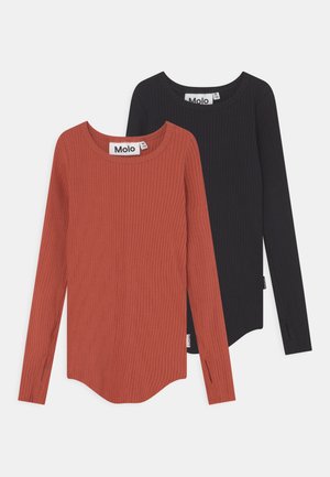 ROCHELLE 2 PACK - Camiseta de manga larga - black brick