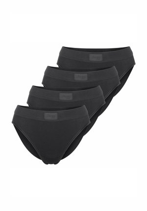 DOUBLE COMFORT T TAI 4ER PACK - Slip - schwarz
