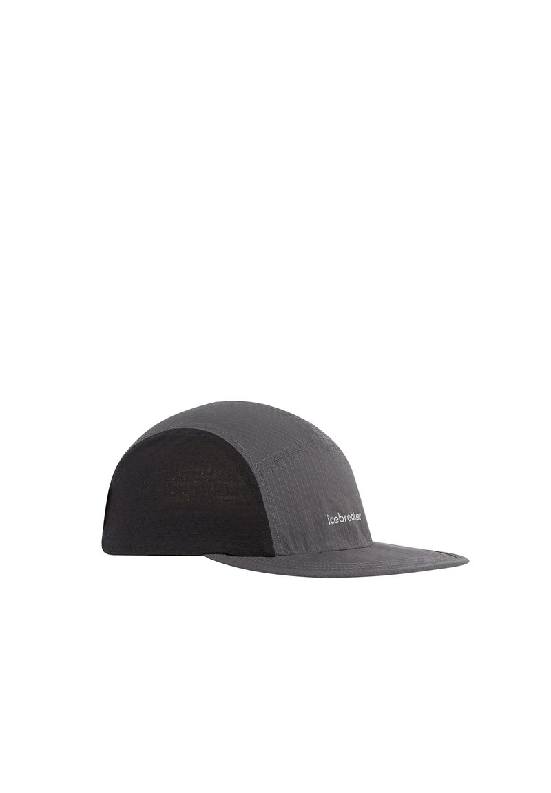 icebreaker WIND BREAKER Cap obsidian black cb/dunkelgrau