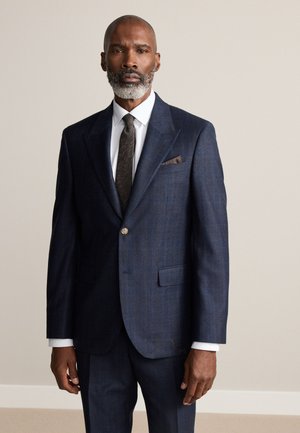 Next, REGULAR FIT -  CHECK  - Veste de costume - navy