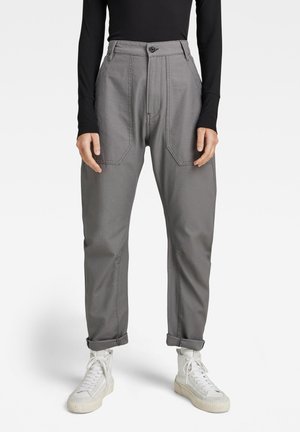 3D FATIGUE BOYFRIEND - Pantaloni - granite