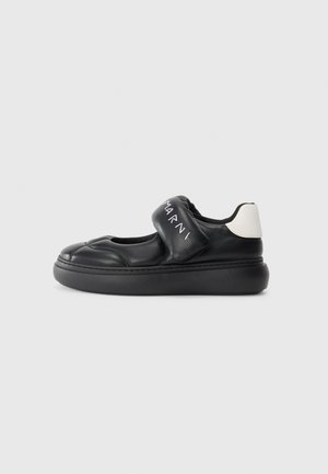 UNISEX - Zapatos sin cordones - black/white