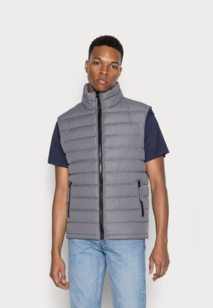 PUFFER GILET - Veste sans manches - grey
