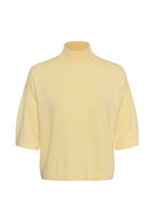 Kaffe, KALIZZA TURTLENECK - T-shirts basic - sunlight