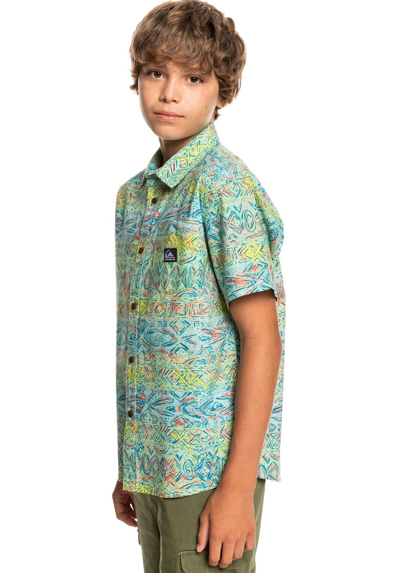 Kinder T-Shirts | Quiksilver Hemd blue/blau - LY56178 Kinder T-Shirts | Quiksilver Hemd blue/blau - LY56178