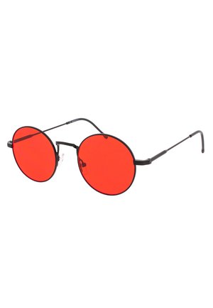 PINCH - Lunettes de soleil - matt black/red
