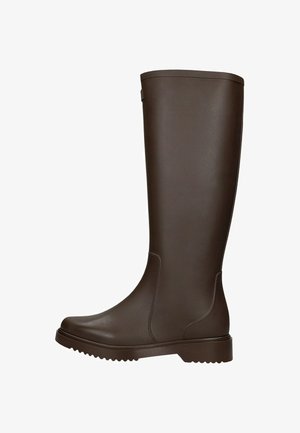 Relaks, KALOSZE DAMSKIE RELAKS - Bottes en caoutchouc - brązowy r-