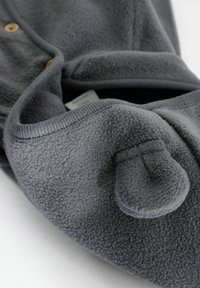 Next HOODED COSY - REGULAR FIT - Forro polar - charcoal grey
