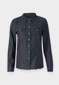 ONLALEXA SHIRT ANA - Blusa - dark blue denim