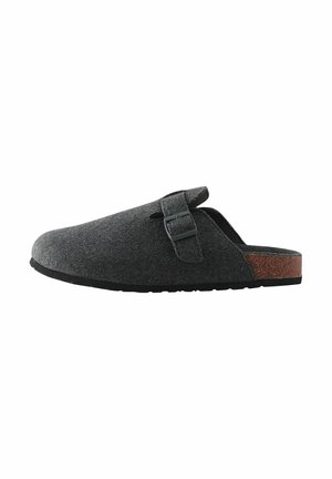 REGULAR FIT - BUCKLE - Mules - grey
