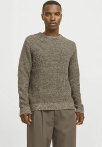 Jack & Jones EINFARBIG - Striktrøje - crockery