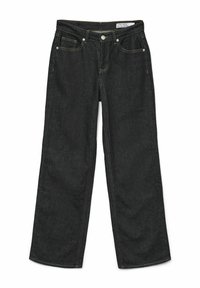 WEIT GESCHNITTEN VMMELISA MITTLERE TAILLE - Flared jeans - dark blue denim