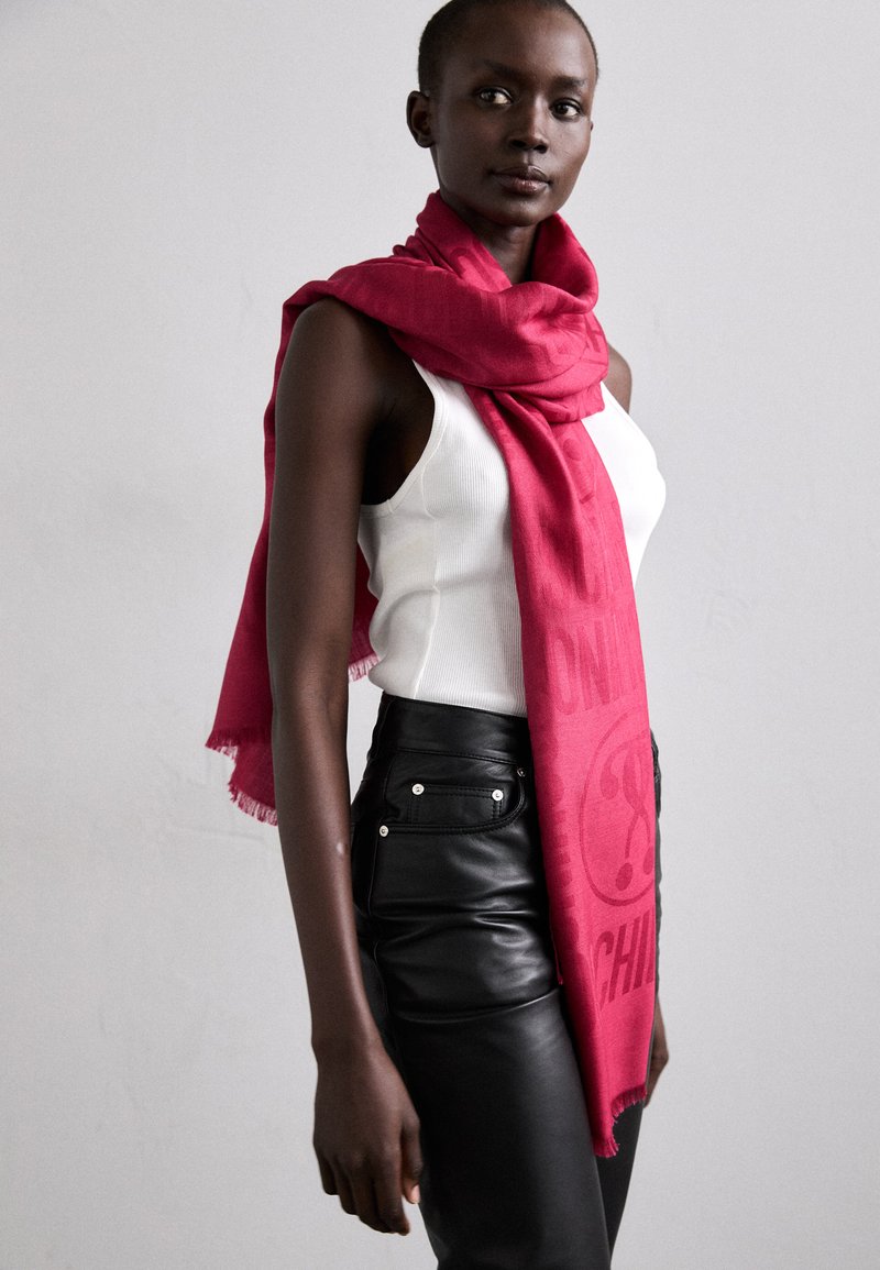 MOSCHINO SCARF - Halsduk - pink