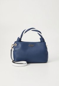 Guess CRUISE VIBE TOP HANDLE XBODY - Handbag - navy/white