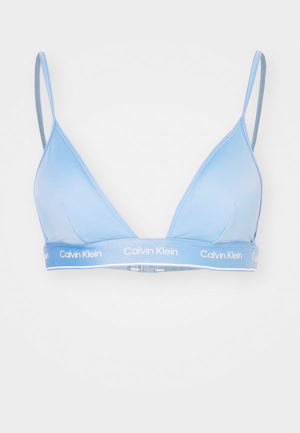 TRIANGLE - Bikini top - faded denim4