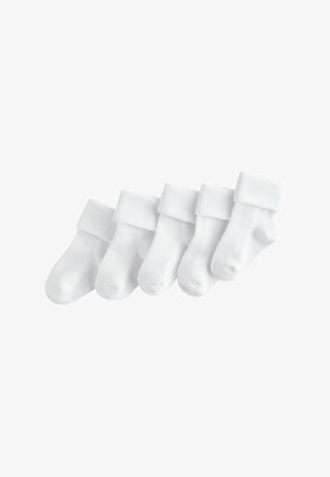 Next, ROLL 5 PACK - Sokken - white