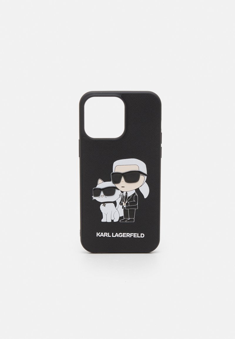 KARL LAGERFELD IKONIK 2.0 CASE IPHONE 14 PRO MAX Phone case black