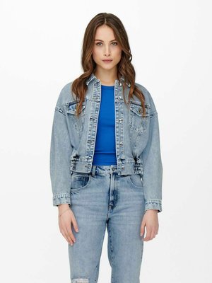 SMOCK - Denim jacket - light medium blue denim