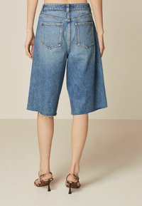 Next REGULAR FIT - Jeansshorts - dark blue