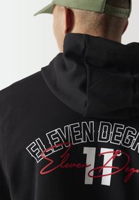 11 DEGREES STREETWEAR - Jersey con capucha - black