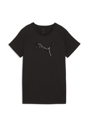 Puma SEQUINS TEE - T-shirt print - black