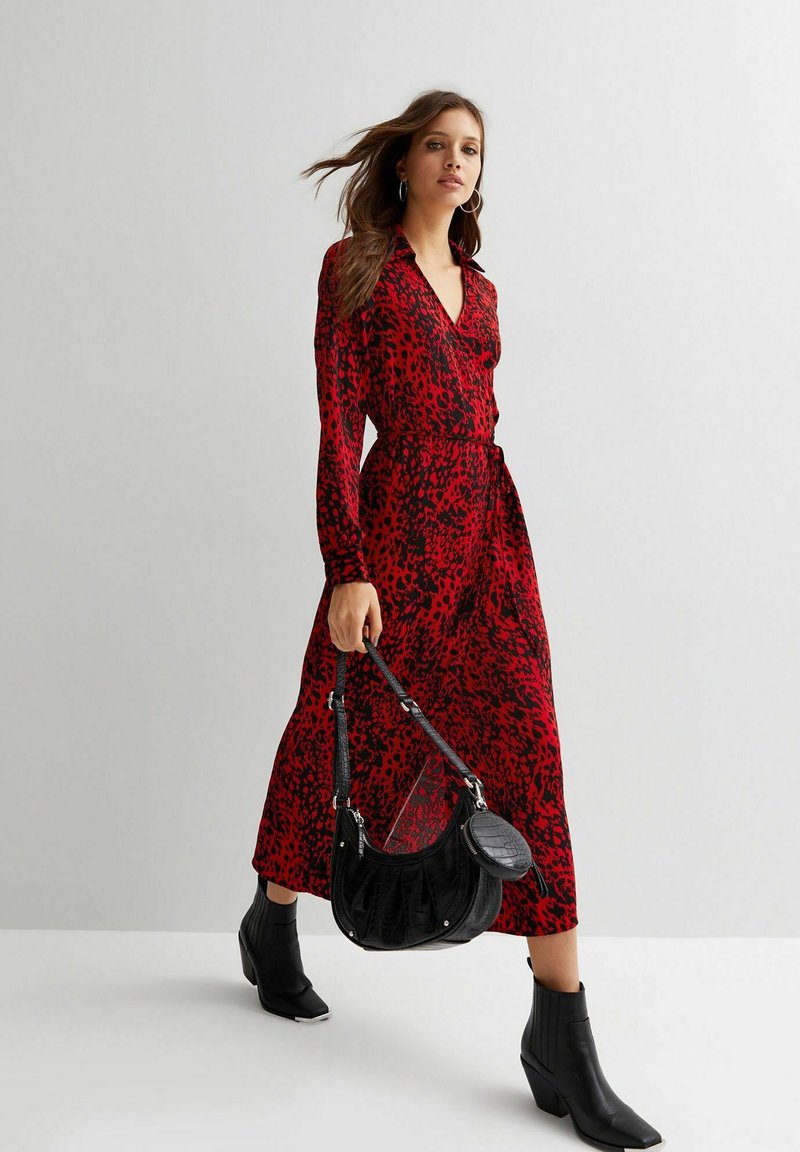 New Look Jurk rood gemêleerd