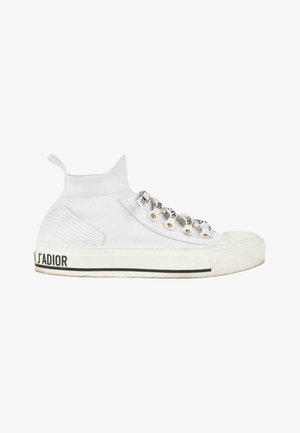 DIOR, CLOTH TRAINERS WHITE - Baskets montantes - white