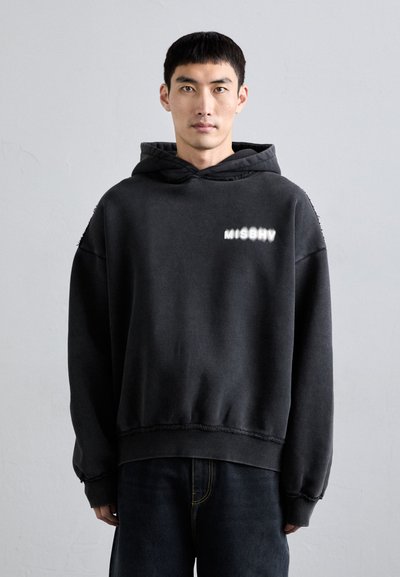 MISBHV COMMUNITY HOODIE - Collegepaita - washed black