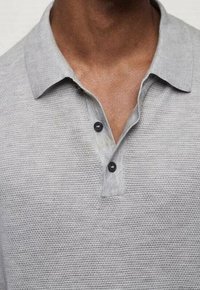 Mango Polo - mottled light grey