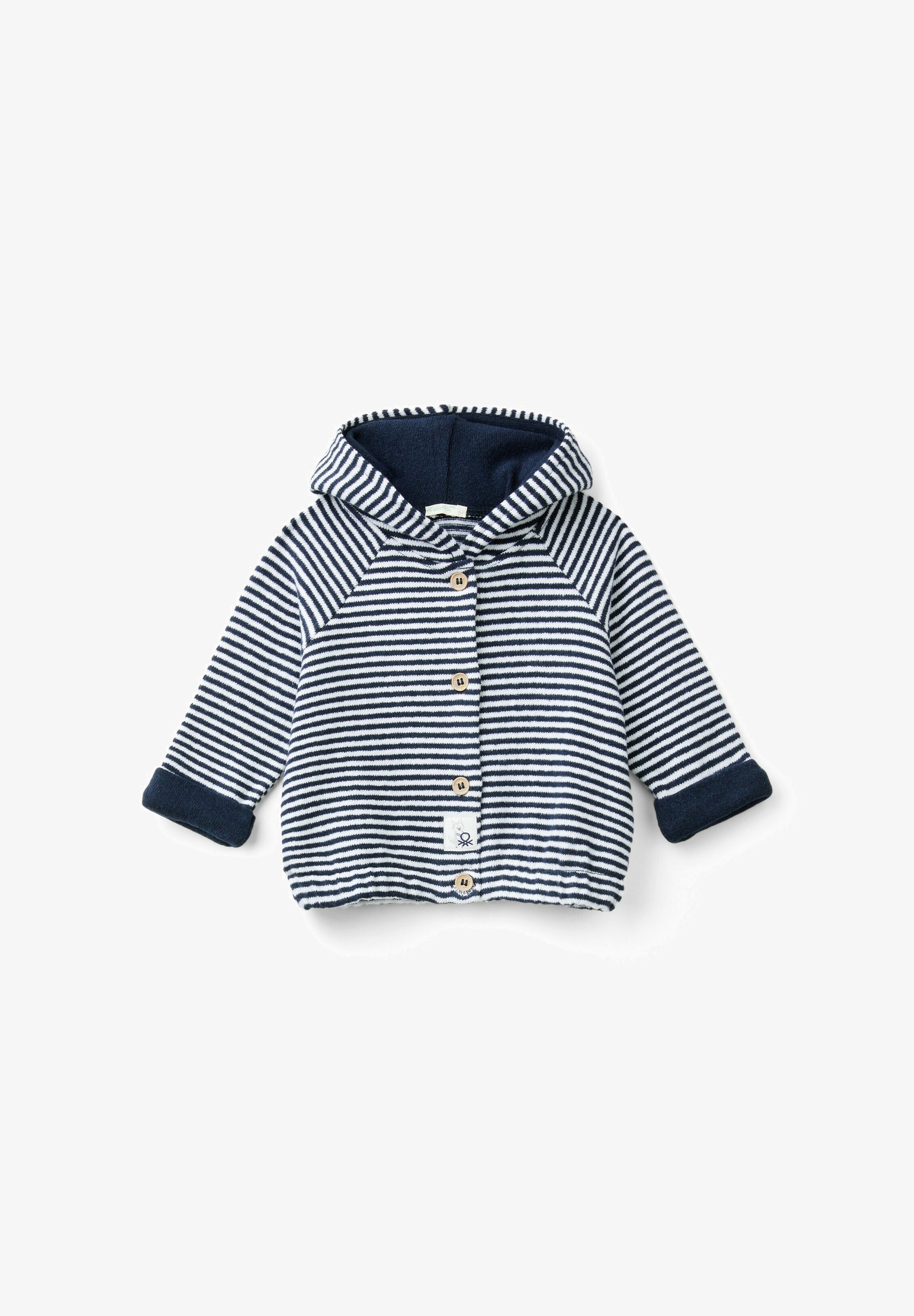 United Colors of Benetton Strickjacke white/weiß Zalando