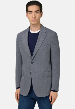 MICRO FANCY STRETCH - Veste de costume - blue