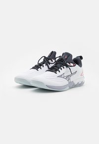 Mizuno WAVE LUMINOUS 3 - Chaussures de volley - white/salsa/black